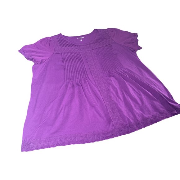 Woman Within Bundle of 2 Tunic Tees Size 2 X - Picture 4 of 5